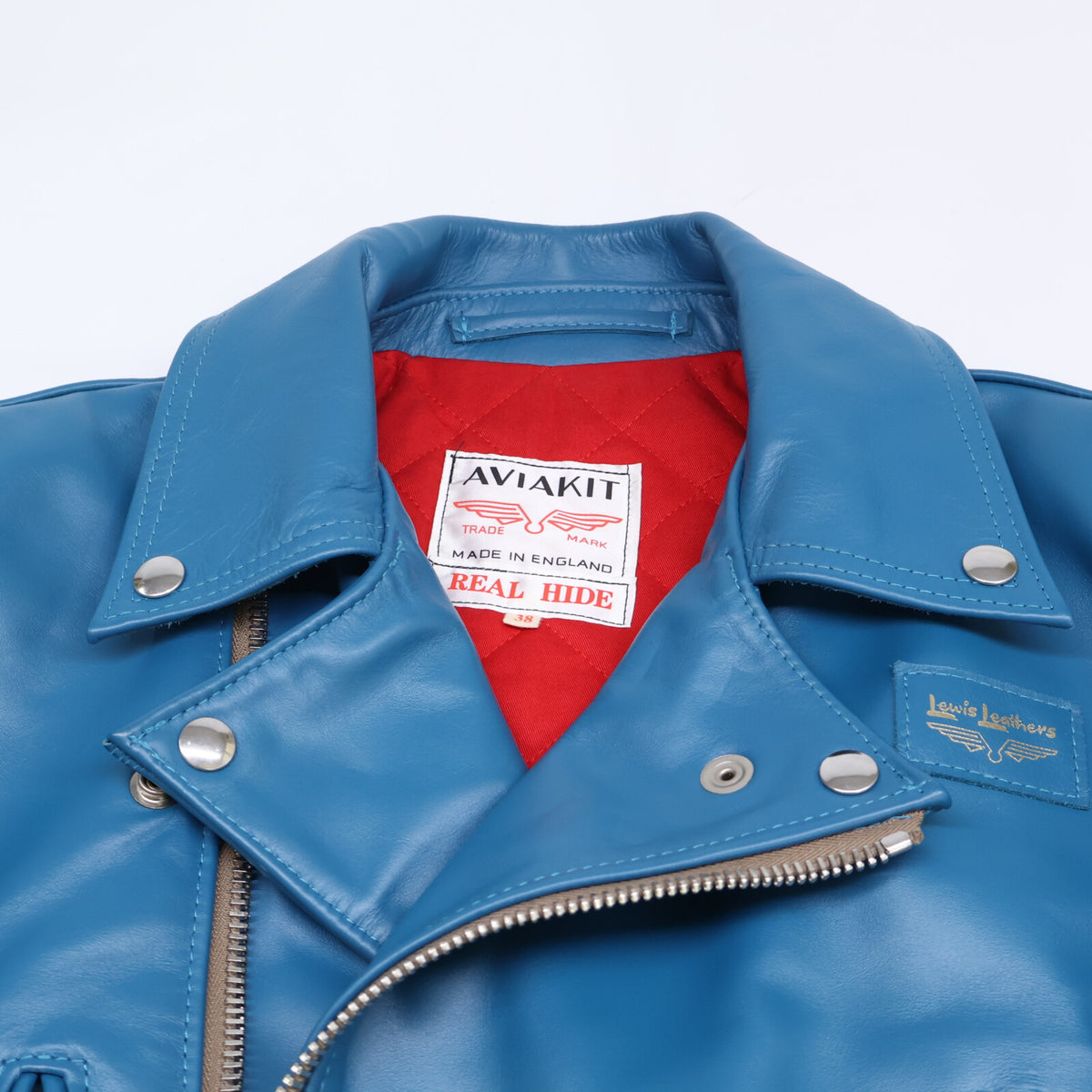 Lewis Leathers ルイスレザー 新品同様 391TH タイトフィット ホースハイド ライトニング ライダースジャケット ジャケット