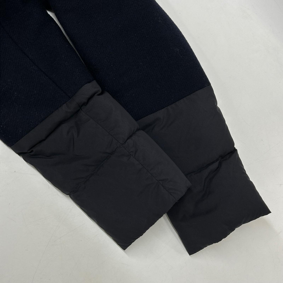 HERNO ヘルノ PI0712D ネイビー 異素材 コンビハイブリッドダウンコート ジャケット