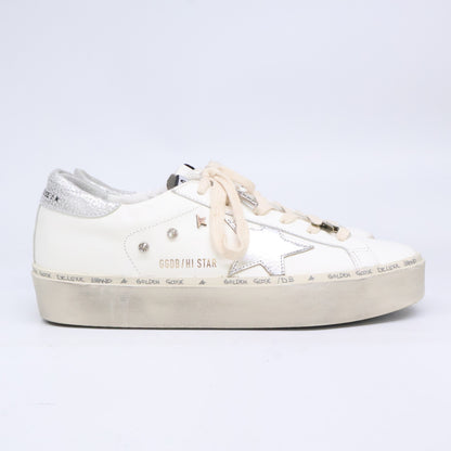 GOLDEN GOOSE ゴールデングース 【美品】HI STAR Be Younique レタリング カスタム スニーカー シューズ