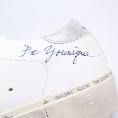 GOLDEN GOOSE ゴールデングース 【美品】HI STAR Be Younique レタリング カスタム スニーカー シューズ