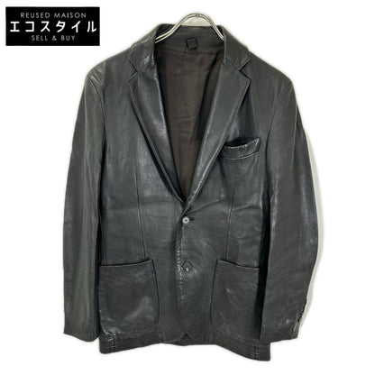 TAGLIATORE タリアトーレ ASI21-06 ブラック ラムレザー CARSON サイドベンツ 2Bジャケット ジャケット