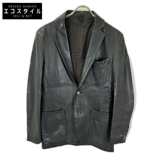 TAGLIATORE タリアトーレ ASI21-06 ブラック ラムレザー CARSON サイドベンツ 2Bジャケット ジャケット