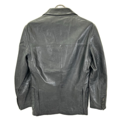 TAGLIATORE タリアトーレ ASI21-06 ブラック ラムレザー CARSON サイドベンツ 2Bジャケット ジャケット