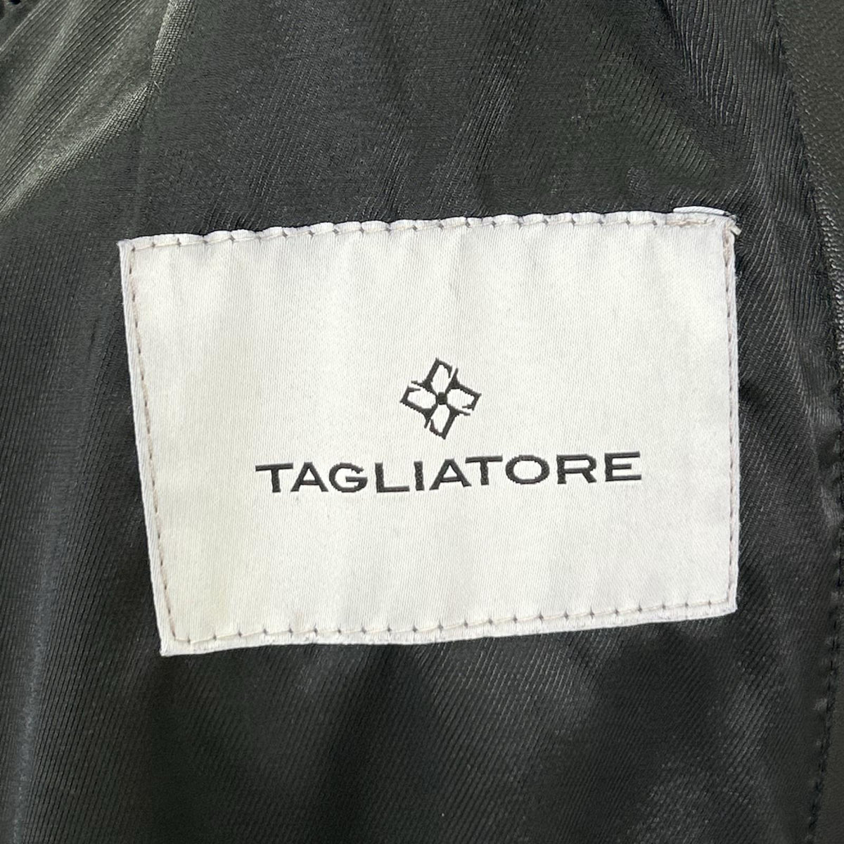 TAGLIATORE タリアトーレ ASI21-02 ブラック ラムレザー STANFORD シングルライダースジャケット ジャケット