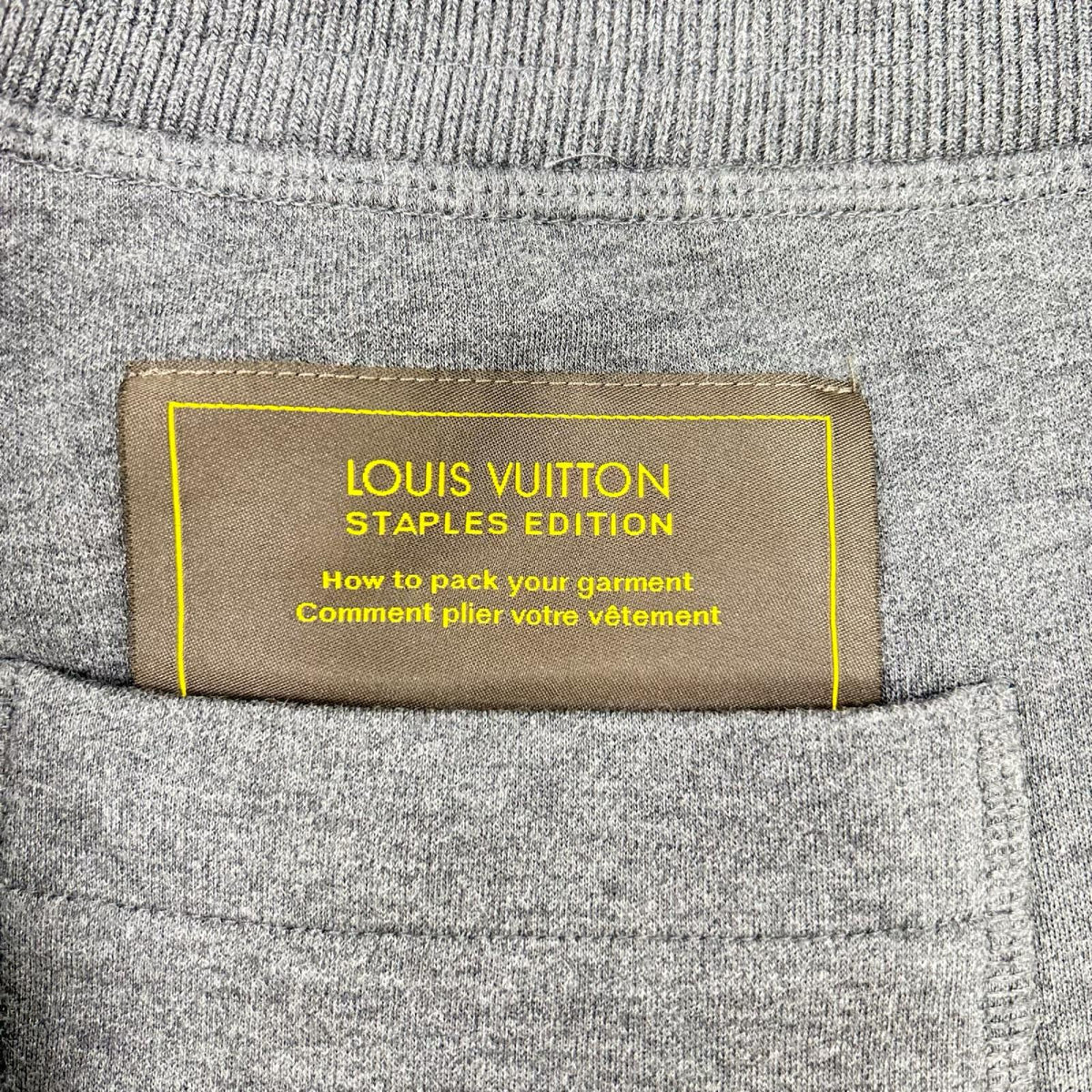 LOUIS VUITTON ルイヴィトン RM211Q JUJ HJY43W グレー スウェットパンツ ボトムス