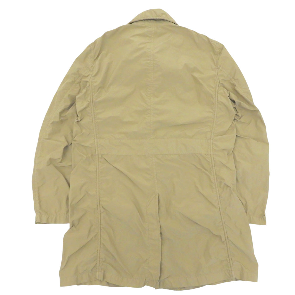 BARNEYSNEWYORK バーニーズニューヨーク ナイロンポリ シングルスプリングコート メンズ カーキ 48 B30803 コート