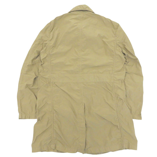 BARNEYSNEWYORK バーニーズニューヨーク ナイロンポリ シングルスプリングコート メンズ カーキ 48 B30803 コート
