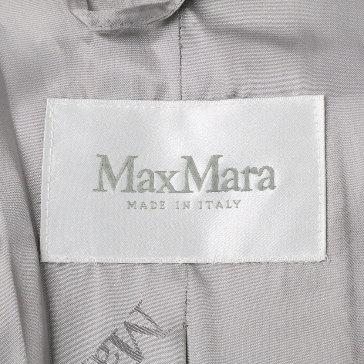 Max Mara マックスマーラ 【美品/国内正規】101624836 白タグ カシミヤ ベルト付 アイコン コート