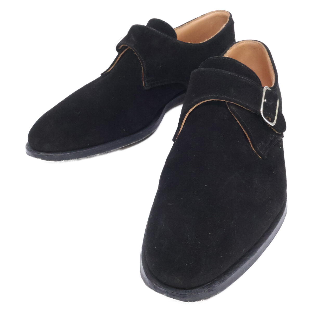 Crockett&Jones クロケット＆ジョーンズ BEAMS F ビームスエフ別注 29880 MALVERN マルバーン スエード シングルモンクストラップ シューズ シューズ