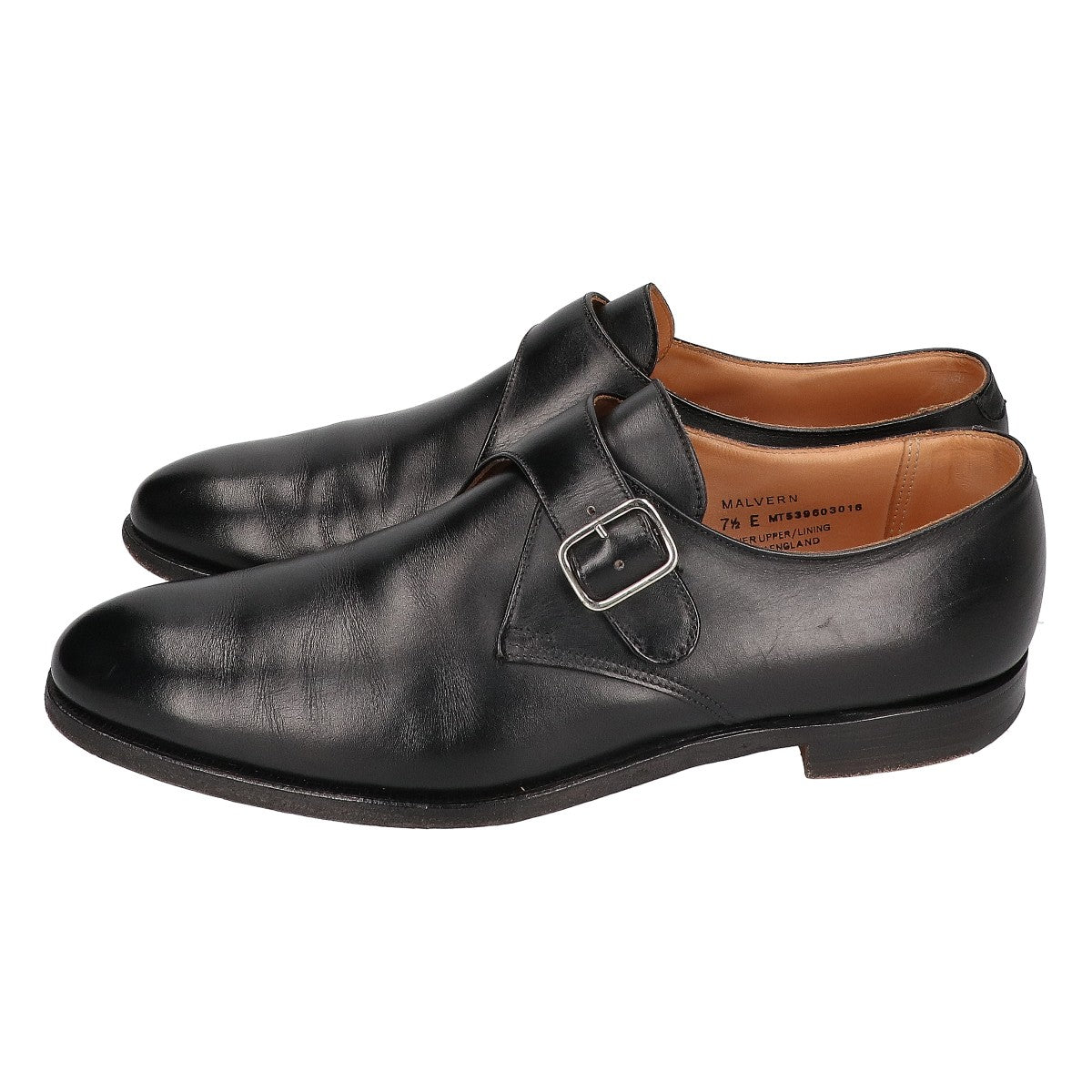 Crockett&Jones クロケット＆ジョーンズ ｘBEAMS F ビームスF MALVERN レザー シングルモンク シューズ シューズ