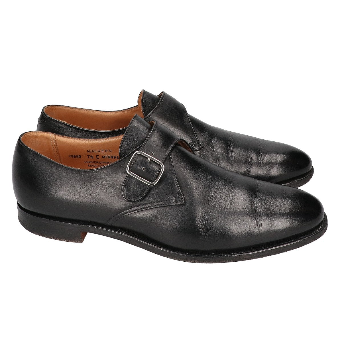 Crockett&Jones クロケット＆ジョーンズ ｘBEAMS F ビームスF MALVERN レザー シングルモンク シューズ シューズ
