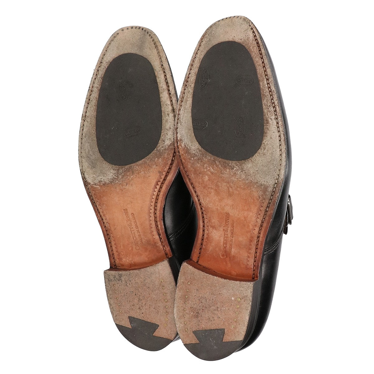 Crockett&Jones クロケット＆ジョーンズ ｘBEAMS F ビームスF MALVERN レザー シングルモンク シューズ シューズ