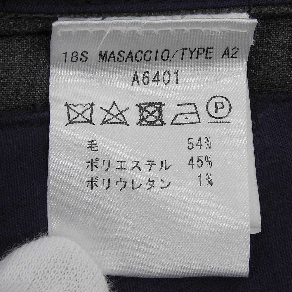 giab's ARCHIVIO ジャブスアルキヴィオ MASACCIO イージートラウザー ボトムス メンズ グレー 42 ボトムス
