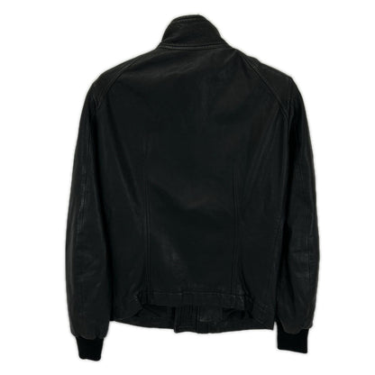 Rick Owens リックオウエンス RU6767 L/G ブラック ラムレザー シングルライダースジャケット ジャケット
