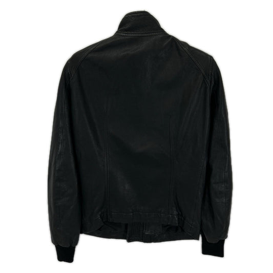 Rick Owens リックオウエンス RU6767 L/G ブラック ラムレザー シングルライダースジャケット ジャケット