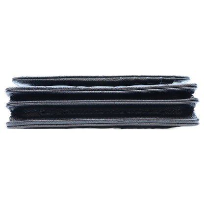 CHANEL シャネル 21年 30番 AP1649 黒 キャビア G金具 ミニチェーンウォレット ショルダーバッグ