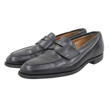 Crockett&Jones クロケット＆ジョーンズ ROSEMOUNT コインローファー シューズ メンズ ブラック 8E シューズ