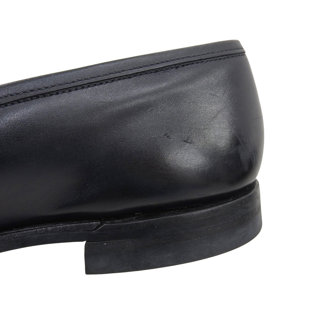 Crockett&Jones クロケット＆ジョーンズ ROSEMOUNT コインローファー シューズ メンズ ブラック 8E シューズ