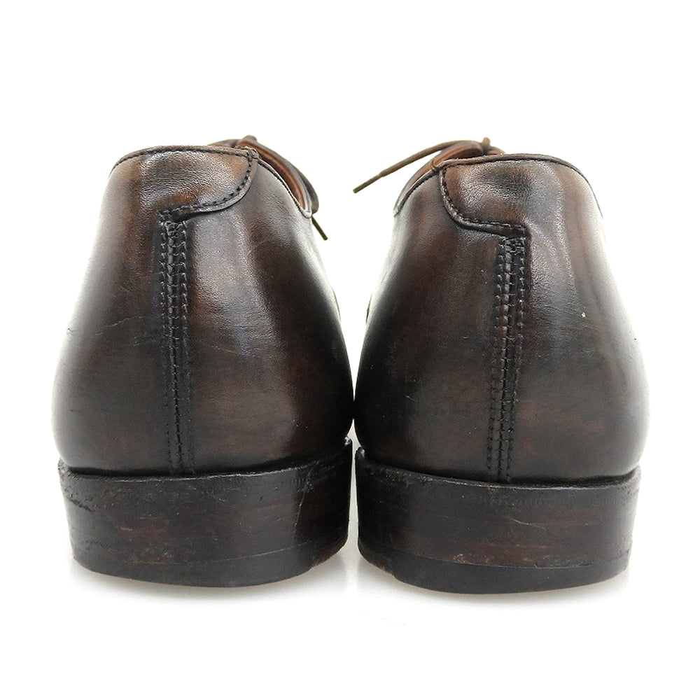 Crockett&Jones クロケット＆ジョーンズ BELGRAVE3 パンチドキャップトゥ シューズ メンズ ブラウン 8E シューズ