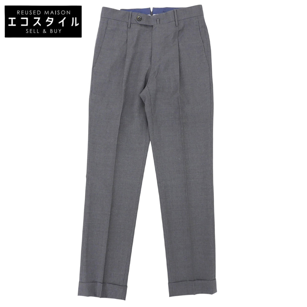 PT TORINO ピーティートリノ GENTLEMAN FIT スラックスパンツ ウール ボトムス メンズ グレー 42 ボトムス
