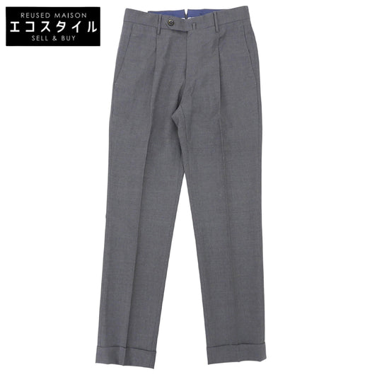 PT TORINO ピーティートリノ GENTLEMAN FIT スラックスパンツ ウール ボトムス メンズ グレー 42 ボトムス