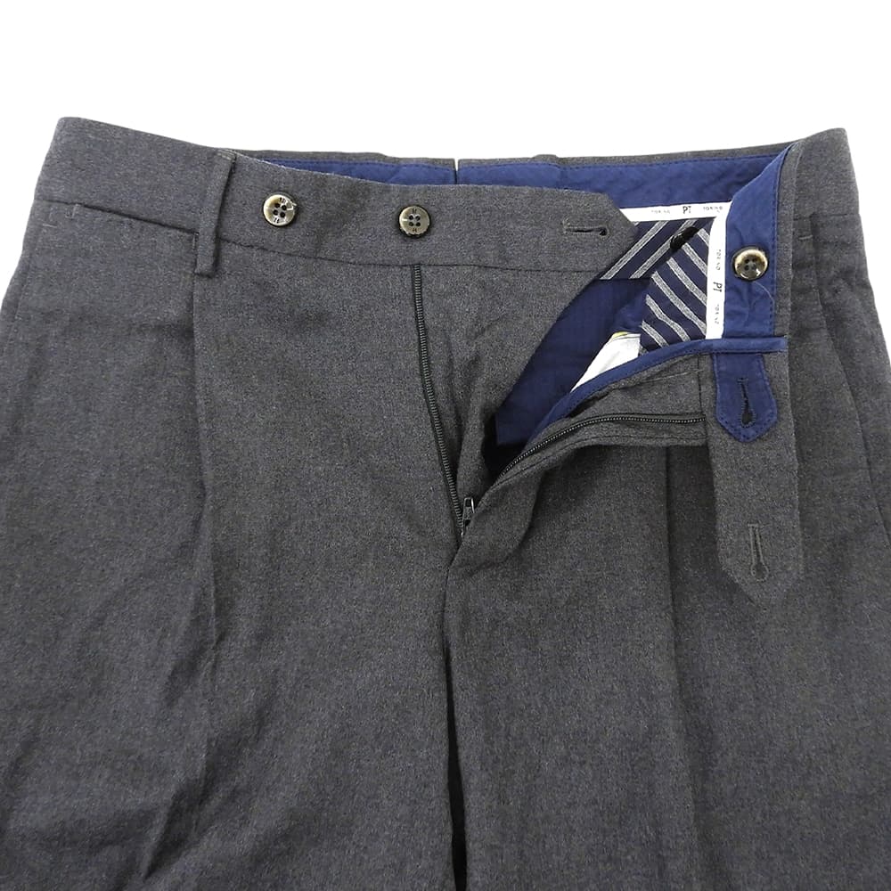 PT TORINO ピーティートリノ GENTLEMAN FIT スラックスパンツ ボトムス メンズ ダークグレー 42 ボトムス