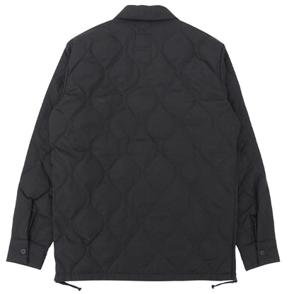 TAION タイオン 美品 ミリタリー CPOシャツジャケット ダウン ジャケット メンズ ブラック S TAION-109CPOSHML-1 ジャケット