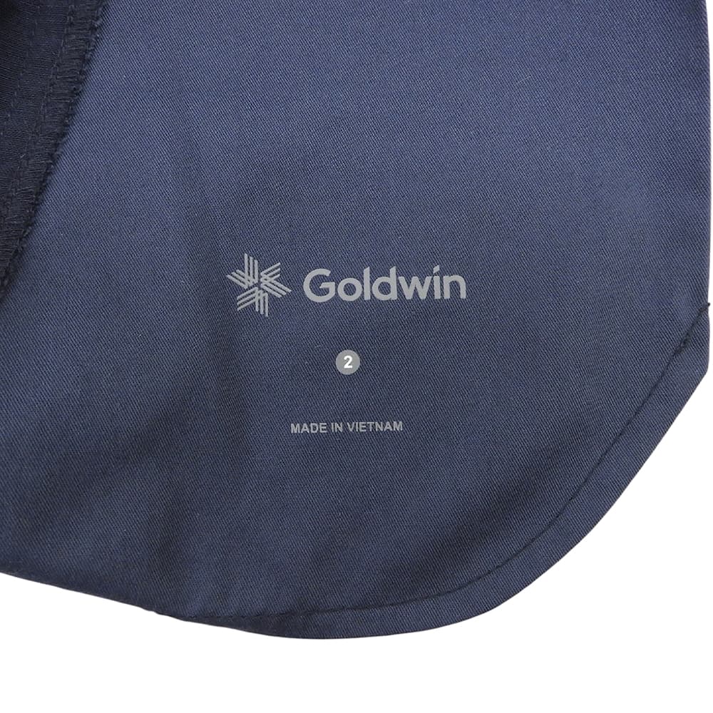 GOLDWIN ゴールドウィン 美品 リオプティマム ペーパーロングパンツ ボトムス メンズ ネイビー 2 GC44166 ボトムス