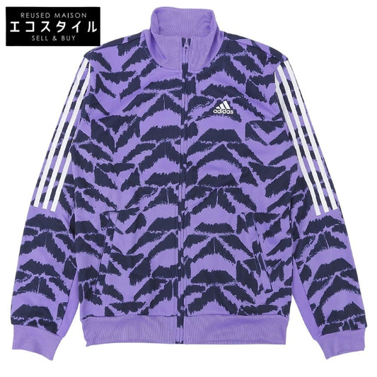 adidas アディダス 新品同様 ティロ スーツアップ トラックトップ ジャケット メンズ パープル ネイビー M ECY05 ジャケット