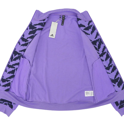 adidas アディダス 新品同様 ティロ スーツアップ トラックトップ ジャケット メンズ パープル ネイビー M ECY05 ジャケット