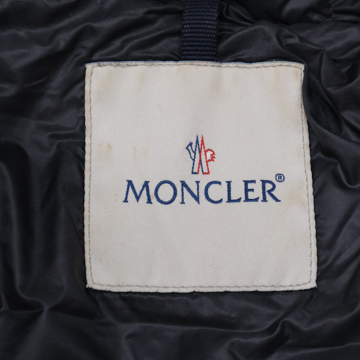 MONCLER モンクレール CHANVRE ダウンライナー付 ノーカラーダウン コート