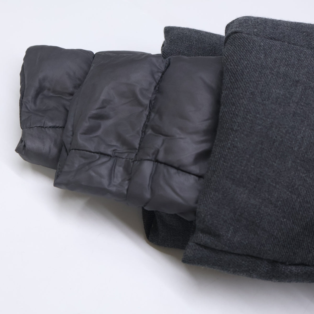 MONCLER モンクレール CHANVRE ダウンライナー付 ノーカラーダウン コート