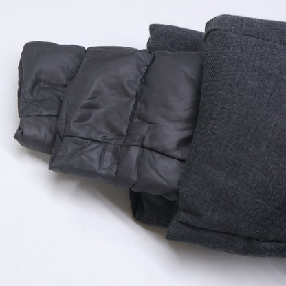 MONCLER モンクレール CHANVRE ダウンライナー付 ノーカラーダウン コート