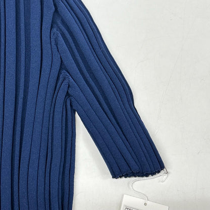 PLEATS PLEASE プリーツプリーズ 26年製 PP61KK811 ネイビー リブニット トップス