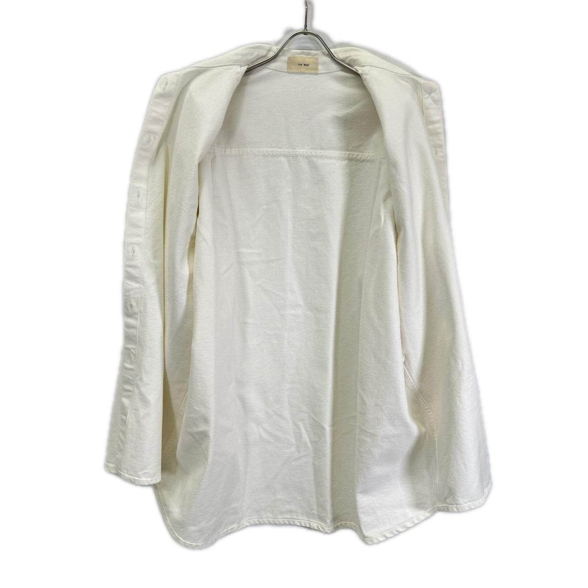 THE ROW ザ ロウ 5947 W1493 FRANNIE SHIRT フランニーシャツ ホワイト トップス