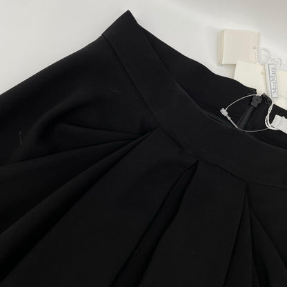 Max Mara マックスマーラ 2511101021 RIDENTE ブラック ドレープスカート スカート