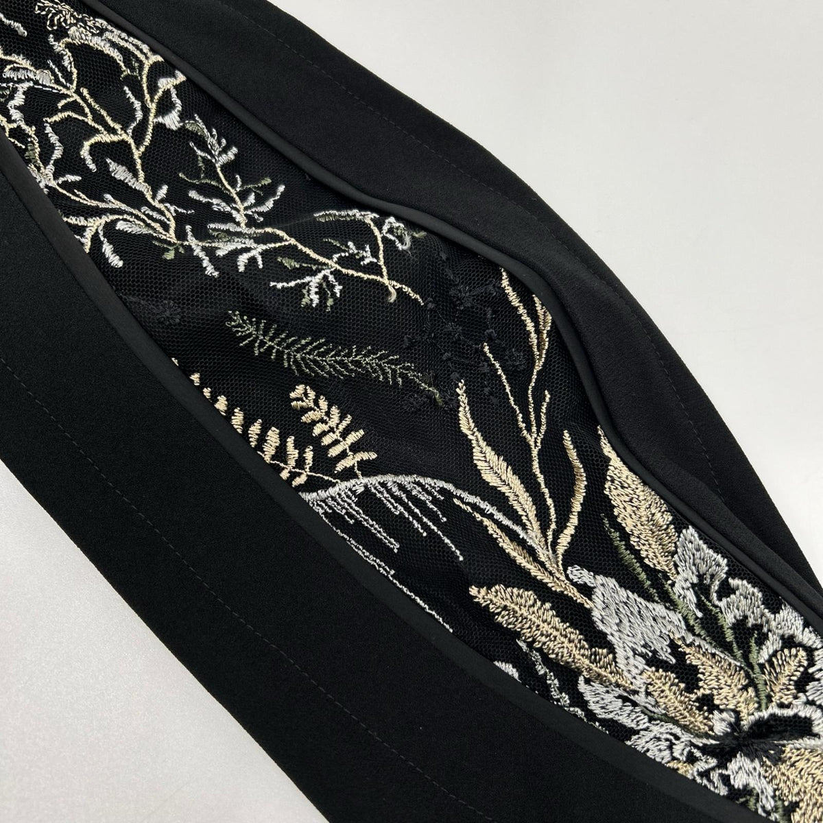MURRAL ミューラル 253-1102 Petal sleeve lace dress ブラック レースドレス ワンピース