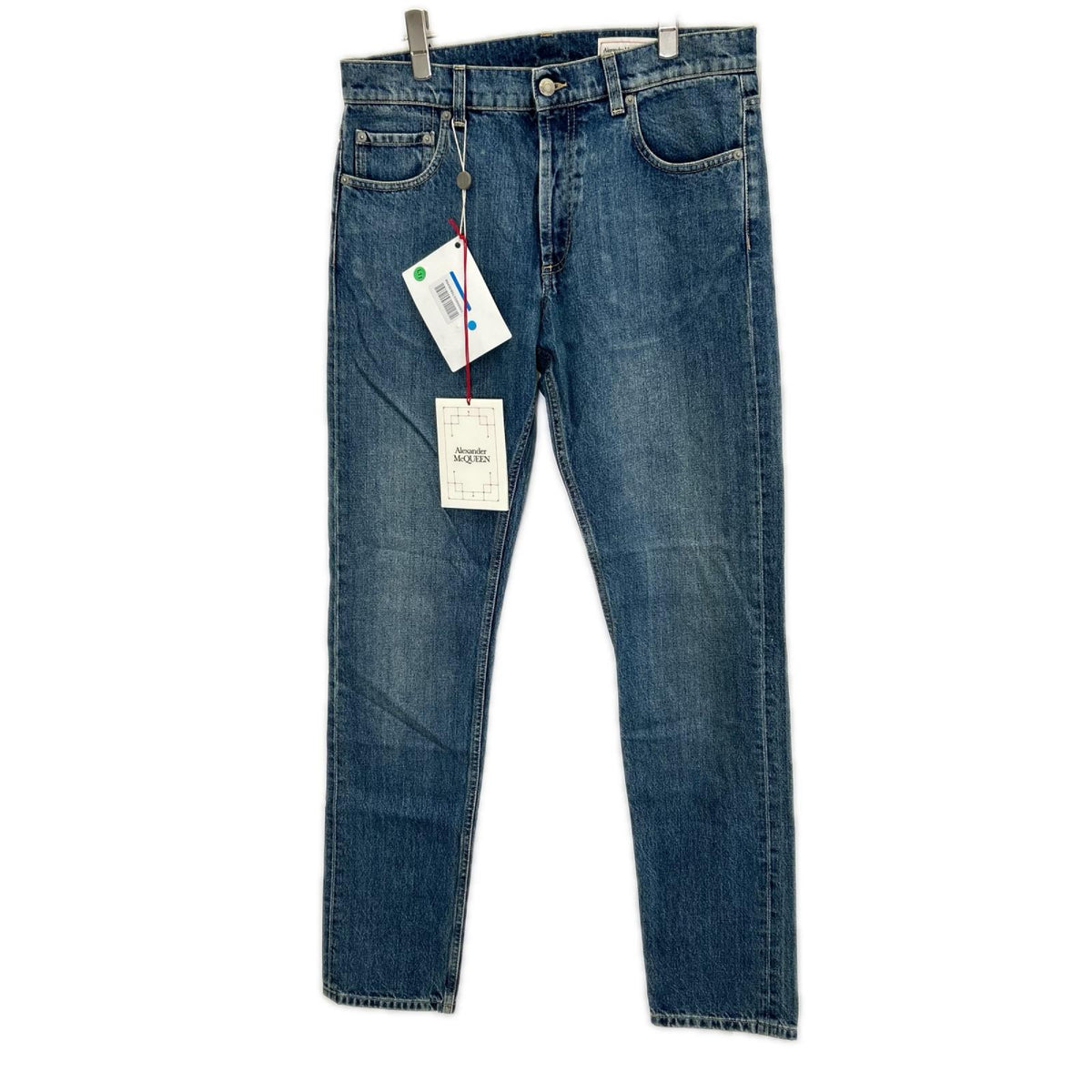 ALEXANDER McQUEEN アレキサンダーマックイーン 683031 ORGANIC JAPANES ロゴデザイン デニム ボトムス
