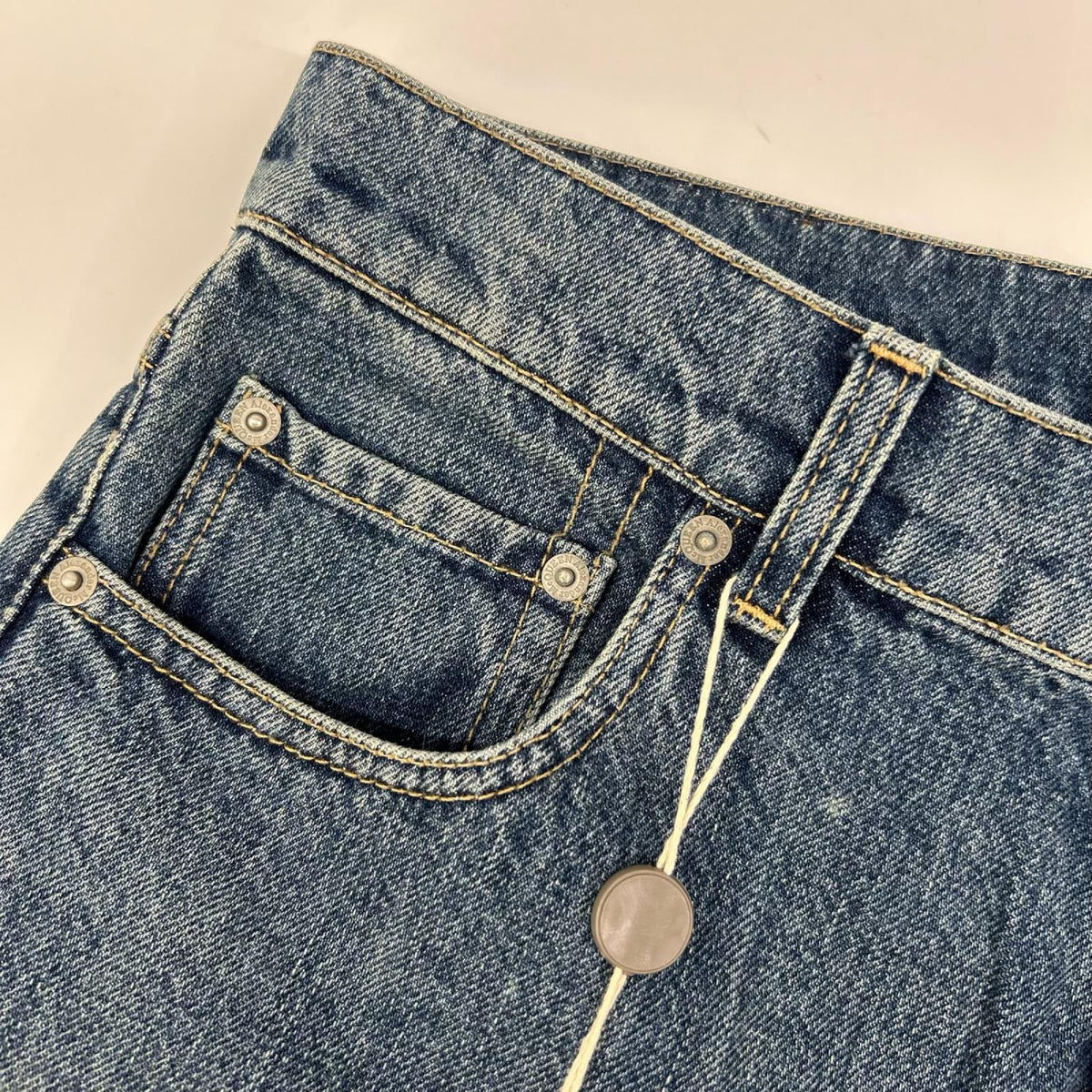 ALEXANDER McQUEEN アレキサンダーマックイーン 683031 ORGANIC JAPANES ロゴデザイン デニム ボトムス