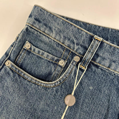 ALEXANDER McQUEEN アレキサンダーマックイーン 683031 ORGANIC JAPANES ロゴデザイン デニム ボトムス