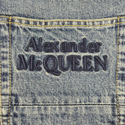 ALEXANDER McQUEEN アレキサンダーマックイーン 683031 ORGANIC JAPANES ロゴデザイン デニム ボトムス