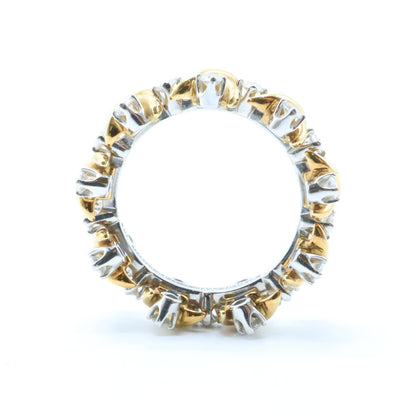 TIFFANY&Co. ティファニー K18×PT900 ジャン・シュランバージェ レア クロス リング リング 指輪