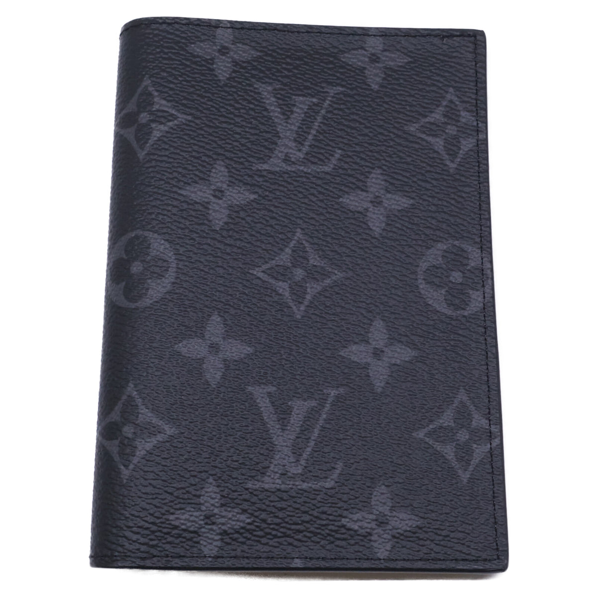 LOUIS VUITTON ルイヴィトン 美品 M64501 モノグラムエクリプス クーヴェルテュール パスポール NM パスポートカバー カードケース