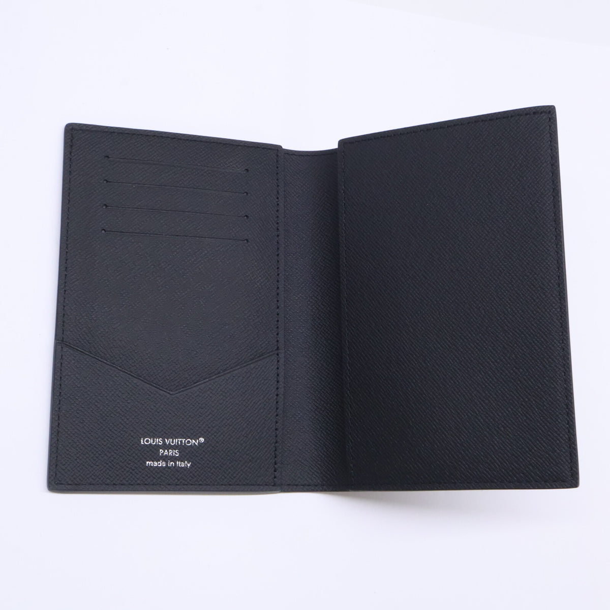 LOUIS VUITTON ルイヴィトン 美品 M64501 モノグラムエクリプス クーヴェルテュール パスポール NM パスポートカバー カードケース