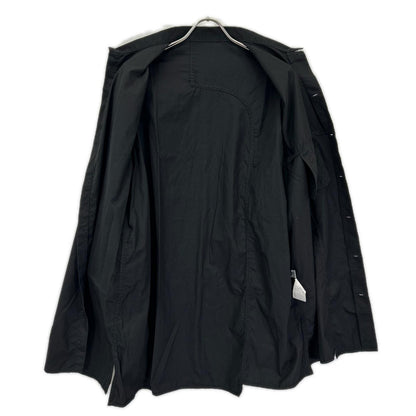 Yohji Yamamoto POUR HOMME ヨウジヤマモトプールオム HZ-B05-001 チェーンステッチ ブロード タブカラー シャツ トップス