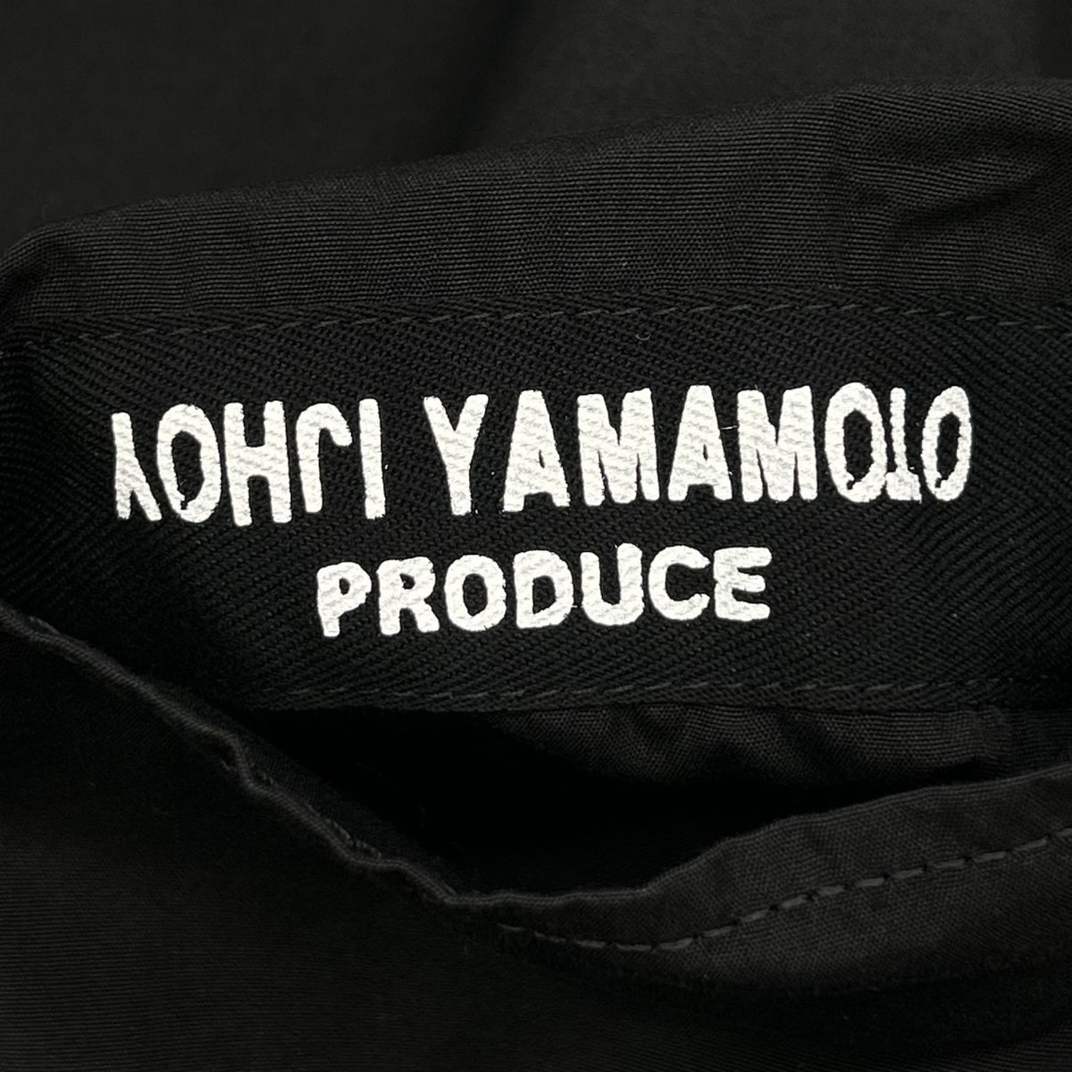 Yohji Yamamoto POUR HOMME ヨウジヤマモトプールオム HZ-B05-001 チェーンステッチ ブロード タブカラー シャツ トップス