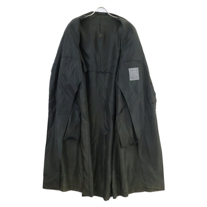 Yohji Yamamoto POUR HOMME ヨウジヤマモトプールオム HZ-J64-406 シルク100％ USED加工 チェスター コート
