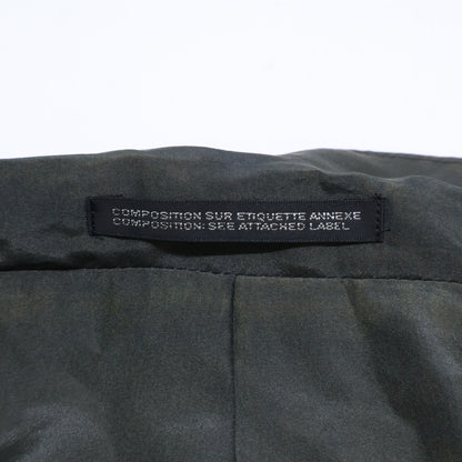 Yohji Yamamoto POUR HOMME ヨウジヤマモトプールオム HZ-J64-406 シルク100％ USED加工 チェスター コート