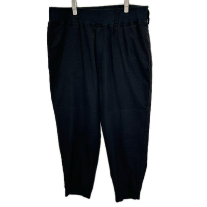Yohji Yamamoto POUR HOMME ヨウジヤマモトプールオム HZ-P88-500 ブラック タキシードスウェットパンツ ボトムス