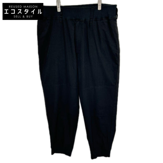 Yohji Yamamoto POUR HOMME ヨウジヤマモトプールオム HZ-P88-500 ブラック タキシードスウェットパンツ ボトムス